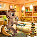 Elegant Latte Having Coffee by Milim Nava by csmurphy