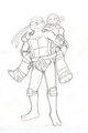 Across the Multiverse Sketch by Inoshi