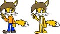 Rob the Fox aka my SANIC fancharacter by Rob3k
