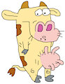Cow and Chicken - Cow by Spongebob155