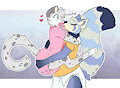 Kisses by ChronoKitten