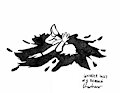 Inktober 2023 #9: bounce by Oxodraw