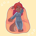 Lounging Werewolf by FestivalGrey