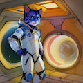 [AI] Space cat by Soph