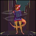 Waiting in the alley by MuteMyth
