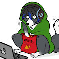 Just Furry Trash by PawpFlawf