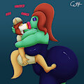 French Kissed by a Frog Witch
