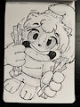"Demon" - Day 17 Inktober 2023 by Ketsa