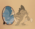 Spiketober, Rupert Style 12 - Toweling by RupertBlueFox