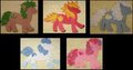 Element Ponies! by TigerWolfVix
