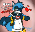 (Belated) Valumntines Day Whore by AquaCoon