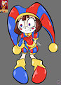 Pomni Fanart (Sonic Form) by SirJzau