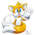 Tails waving by LaliLop