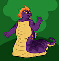 Jam Donut (Naga) by jellodog