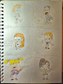 6 diapered characters - nikoli1656