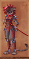 Tsrashiva The Khajiit - Armored by Amazinky