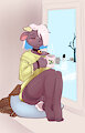 Morning routine by DraftHoof