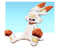 Scorbunny by MoonlitTear