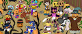 Halloween at the Pumpkin Patch -By RitaTheWoodpecker-