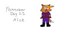 Foxtober Day 21: Alice