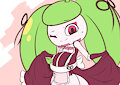 Preggy Maid Steenee ( Patreon sketch ) by DemonicDarlon