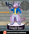 🔫Vault Griffin YCH [big guns]🔫 by ErroKioslem