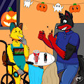 Carlos and Cricketula’s Costume Making.