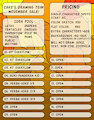 Nov. sales sheet