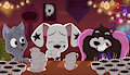 Elvira and her friends by BarbouillePierre