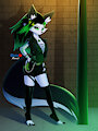 Dark Green Loona [commission]