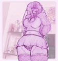 A rather short skirt...