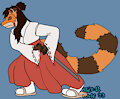 Ready to swordfight [comm] by Jetdwolf
