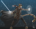 The Cowboy Jedi by WoofieBrisbane