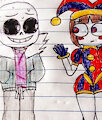 Anxiety!Sans & Pomni