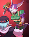 Det Lin: Stabby Stabby Mia by sacrificabominat
