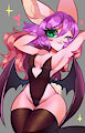 Quick draw of Batty!!💜✨ by DallyStardust