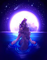 Night swimming ych)