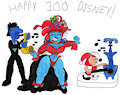 Disney 100 - TWPB Trio by spld85