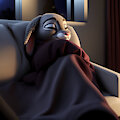 Sleepy bunny (AI)
