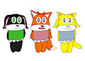 Mobian Powerpuff Girls In Nightgowns