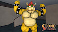 Flexing Bowser