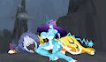 Walking wake & Raging bolt by Cressalias