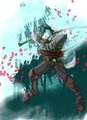Suddenly -petals- by AsherTail