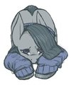 Inkie in a Sweater