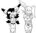 Nicole and Bunnie's Hacking by SkyeEldrich