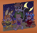 Babbit Halloween by caramel-kitteh by ScottySkunk