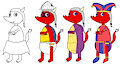 Tacki character clothing sheet