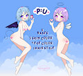 BASE P2U angel and devil by amaki88