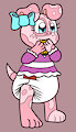 Piggy's Corn Snack -By RitaTheWoodpecker-