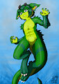 Stell in a dynamic pose.
